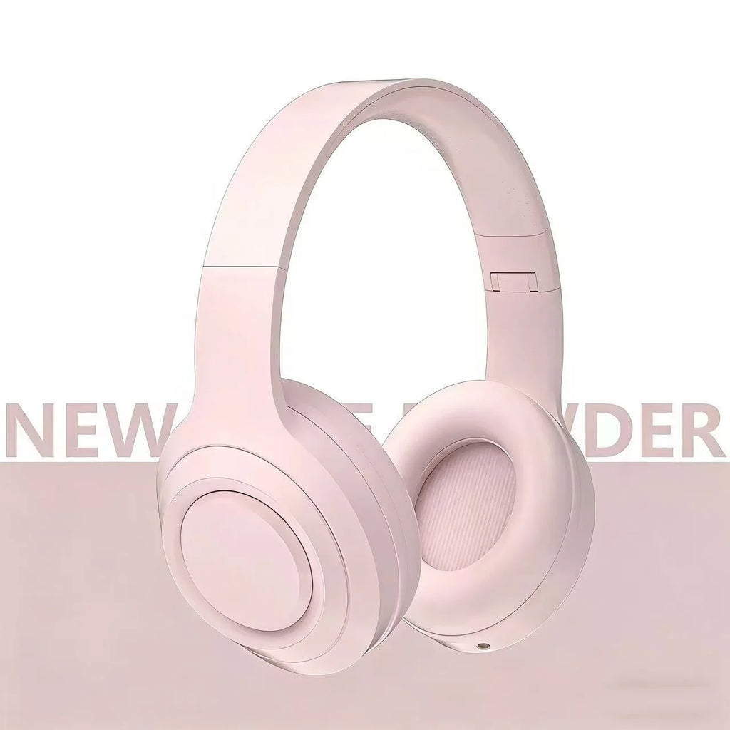 Over Ear HIFI Stereo Headsets Wireless Bluetooth Headphones Sports Gaming Earphones with HD Mic Support TF/AUX noise reduction