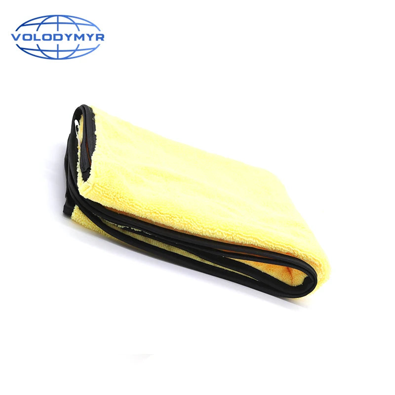 Extra Large Size Microfiber Towel Car Cloth Beige 90*60cm Super Absorbent Extremely Soft for Auto Cleaning Drying Car Wash