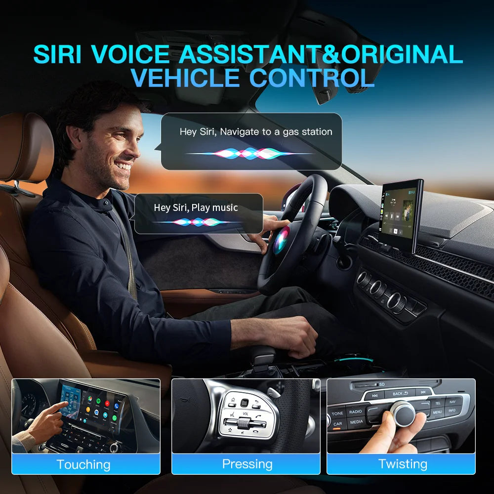 CARABC Carbitlink Easy Connection Adapter with CarPlay Android Auto For DongFeng Forthing T5 EVO Friday Yacht S60 AX7 Smartlink