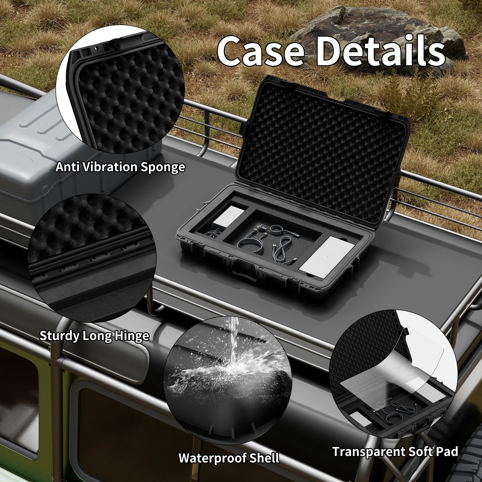 Starlink Standard Gen 3 Case Hard Waterproof Travel Carrying Case for Gen3 Star Link Standard Carry Bag for RV Storage Gen 3