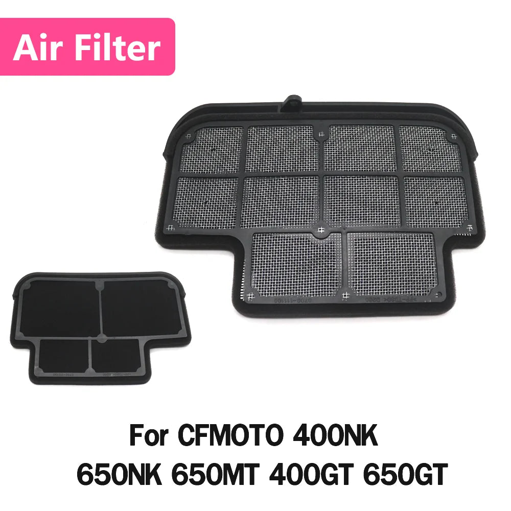 For CFMOTO 400NK 650NK 650MT 400GT 650GT 400 650 NK MT GT Motocycle Air Filter Cleaner Drive Element Intake Cleaner