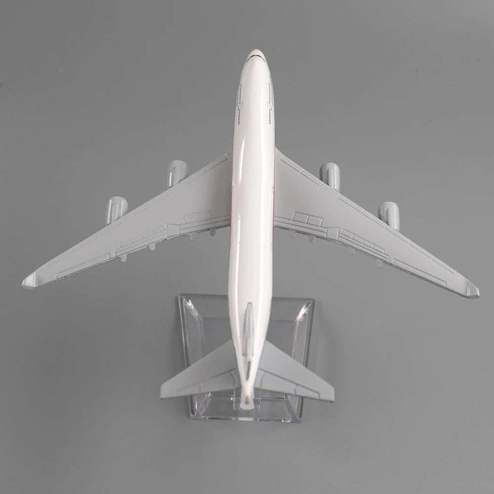 1/400 Aircraft Japanese Air Force One Boeing 747 16cm Alloy Plane Model Toys Children Kids Gift for Collection Decoration