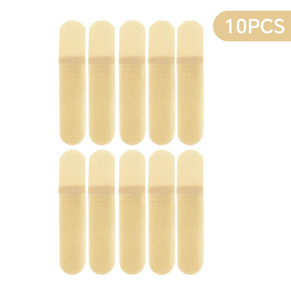 10Pcs 12cm Tactical Fastening Binding Strap Hook & Loop Reusable Strap Molle Nylon Straps for Outdoor Bag Clothes Shoes Backpack
