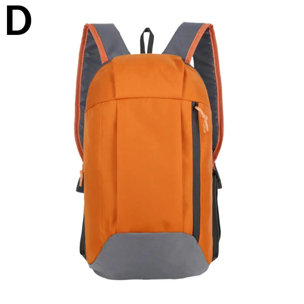 Outdoor Lightweight Small Sports Backpack Gym Bag Outdoor Fitness Riding Shoulder Bag Color Oxford Cloth Backpack Men Kids
