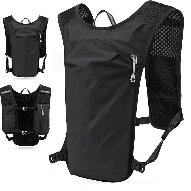 New Ultralight Running Hydration Vest Backpack Marathon Race Sports Vest Pack Fit Water Bladder Bottle Outdoor Jogging Gear