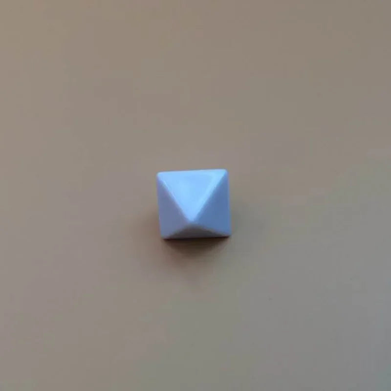 10 PCS Blank Dice Puzzle Game  8 Sided Dice DIY Game Accessory 16mm