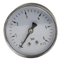 Water,Air Pressure Gauge 0-6 Bar, Pressure Gauge 1/4 Inch, Pressure Gauge Outdoor Living Home Improvement Building Hardware