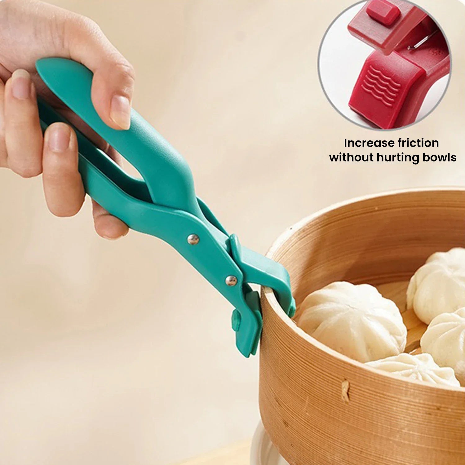 Anti-scald Clip Silicone Kitchen Anti Scald Plate Bowl Dish Pot Holder Anti-hot Clip Lifter Kitchen Accessories Gadget