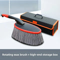 Rotating Wax Brush Car Dust Duster Car Mop Car Dust Brush Cleaning Tools Essential Supplies Car Brush