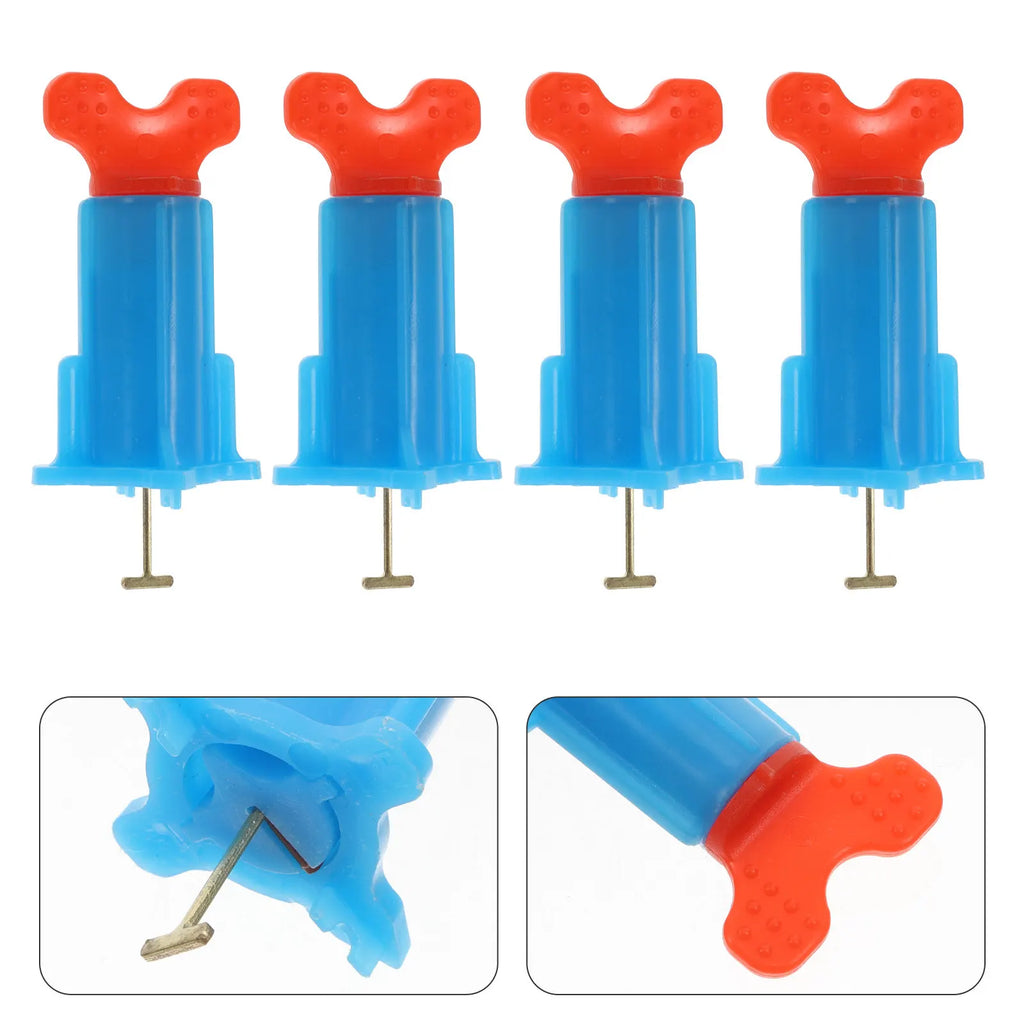 20Pcs Tile Leveler Tool Wall Floor Tile Leveling System Locator Height Regulator Labor Saving Adjustable Spacer Clips