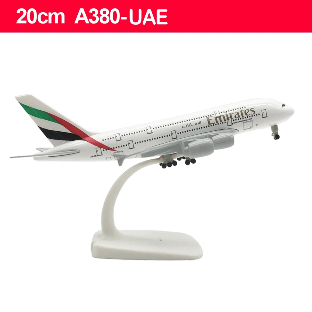 20cm Diecast Antonov An-225 "Mriya" A380 A330 Beluga B747 737 Airplane Model 1/400 Scale For Gift Collection