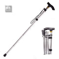 Portable Folding Walking Cane 5 Level Height Adjustable Walking Stick with Wrist Strap Lightweight Travel Mobility Aid