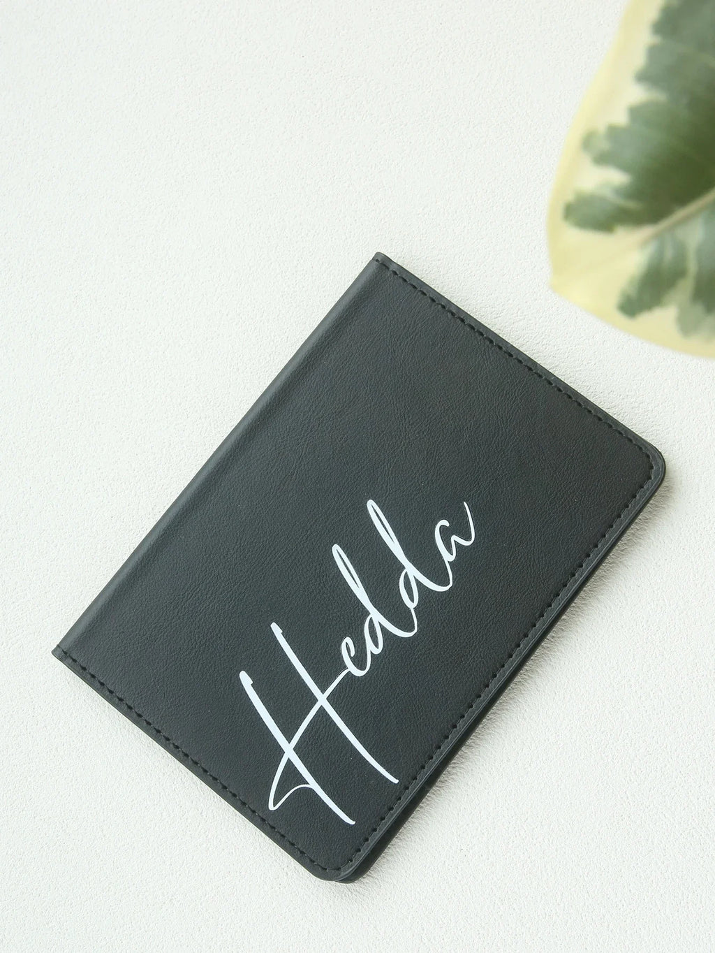 Custom Logo Passport Holder Personalized Travel Wallet Engraved Name Passport Cover Case Travel Essentials Card Holder Unique