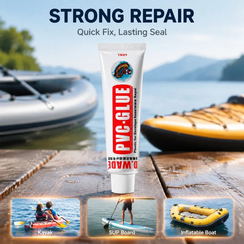 PVC Special Sealing Adhesive Inflatable Swim Ring Air Mattress Repair Glue Multi-purpose Leather Bonding Agent Non-drying