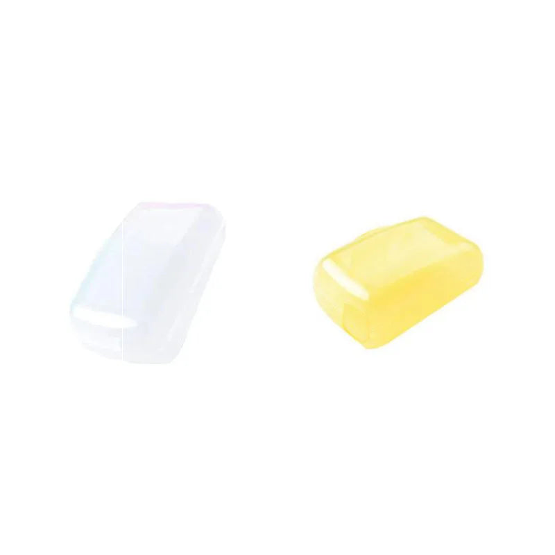 1/2pcs Travel Toothbrush Head Covers Toothbrush Protector Cap Brush Pod Case Protective Portable Plastic Clip For Household