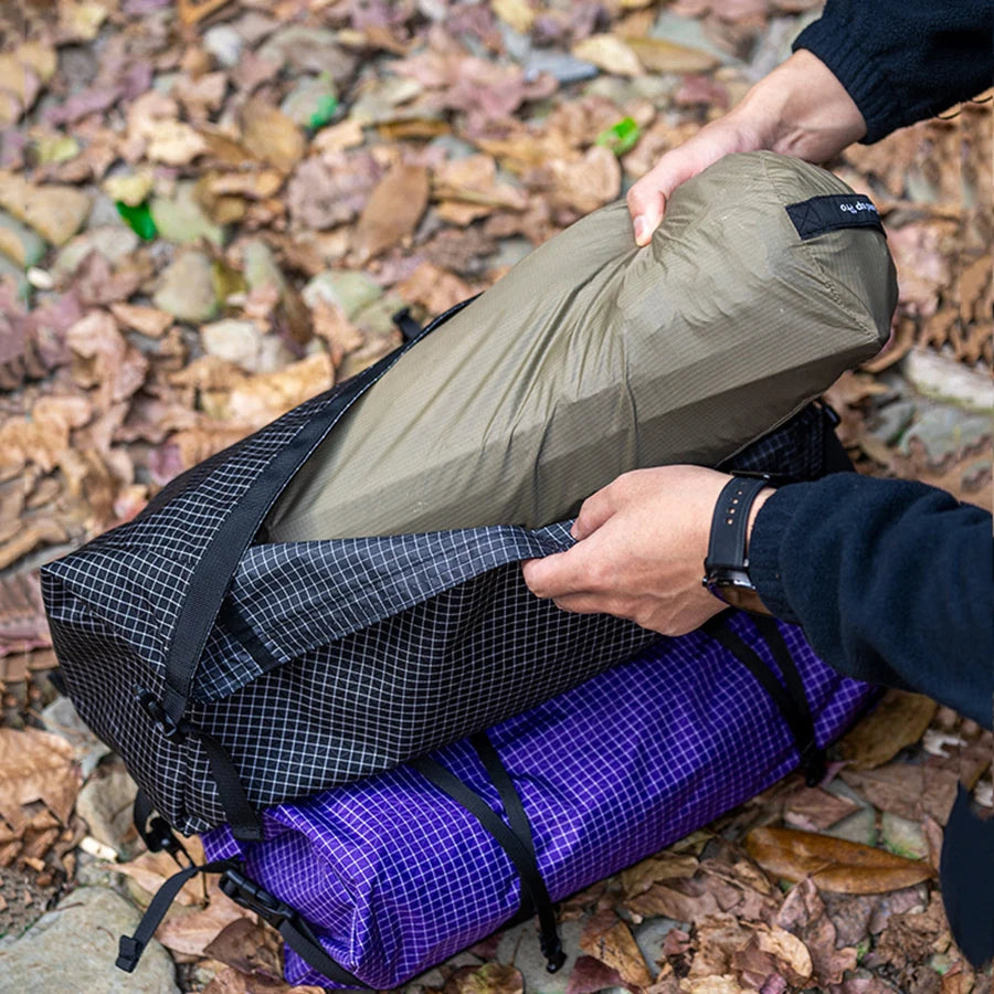 Ultralight Dyneema Backpack Top Lid Waterproof Expansion Pouch Multifunctional External Storage Bag for Hiking & Mountaineering