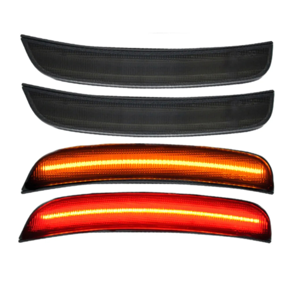 4 pcs For Chrysler 300 2015 2016 2017 2018 2019 2020 2021 Car Front Rear Side Marker Light 68214402AD 68214403AD