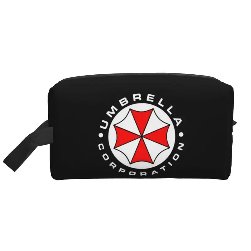 Umbrella Corporation Travel Storage Bags Portable Toiletry Bag Reusable Waterproof Makeup Cosmetic Bag Pouch for Women Men