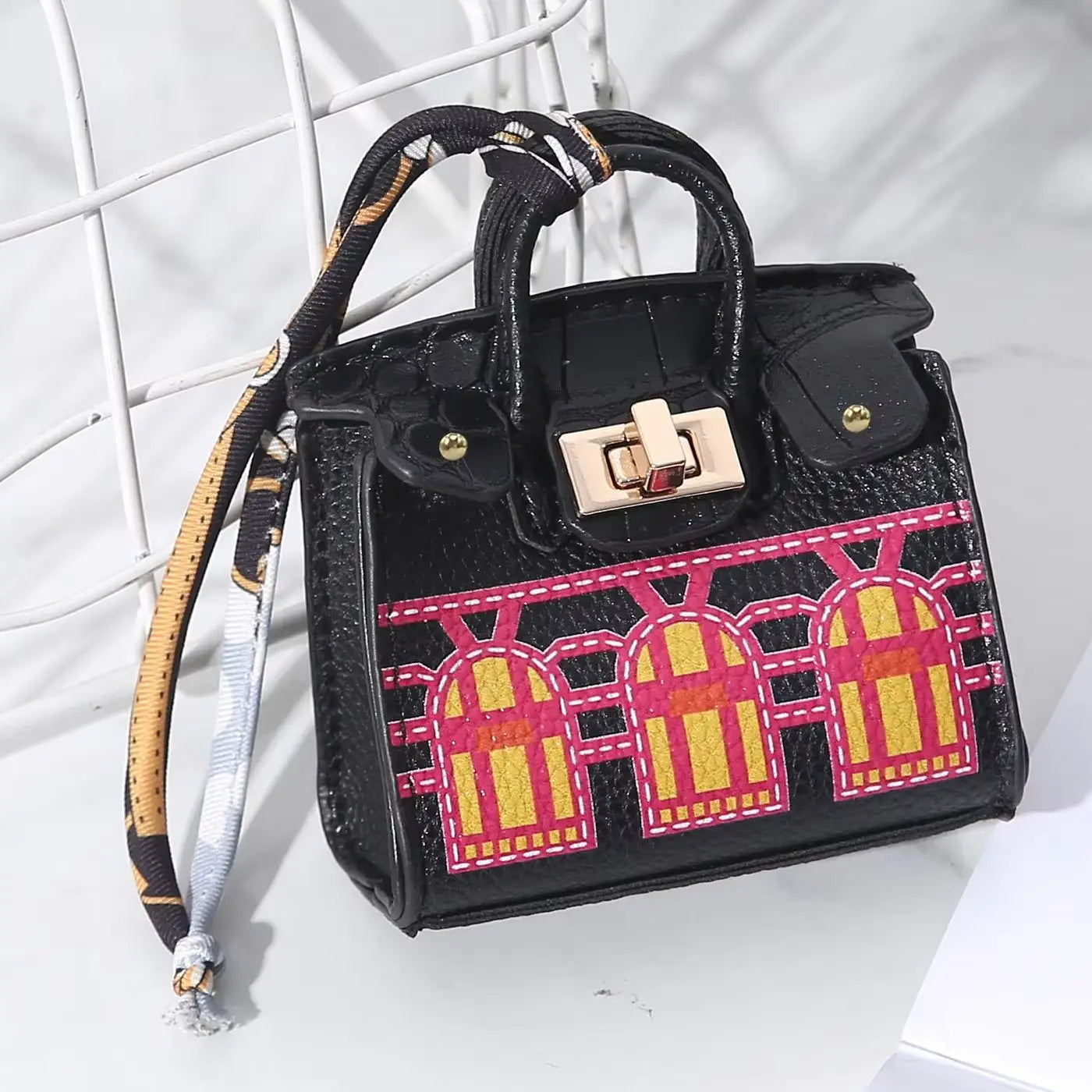 New Mini House Small Bag, Handheld, Portable, Hand Rope, Bluetooth Earphone Bag, Zero Wallet, Multi Functional Small Bag