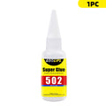 LOOLIFL 502 Glue 20g, Instant Strong Adhesive,High Strength,  Universal Super Glue for Metal, Plastic, Leather, Wood, Ceramics,