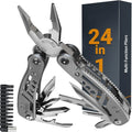 Multifunctional 24 in 1 Wire Cutters Universal Diagonal Pliers Anti Slip Durable Tool for Electrician Hardware Repair Jobs