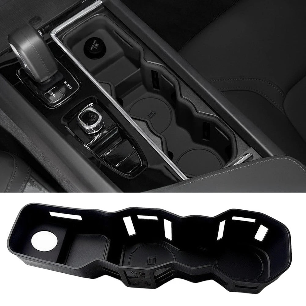 For Volvo For XC60 2026 Car Cup Holder Insert, Center Console Cup Holder Shockproof  Interior Accessories