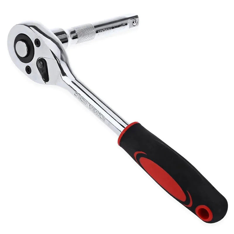 1/4 3/8 1/2 inch Socket Wrench Set Extension Rod Multi-function Ratchet Spanner Set for Car Motorcycle Repair Hand Tool Set Case