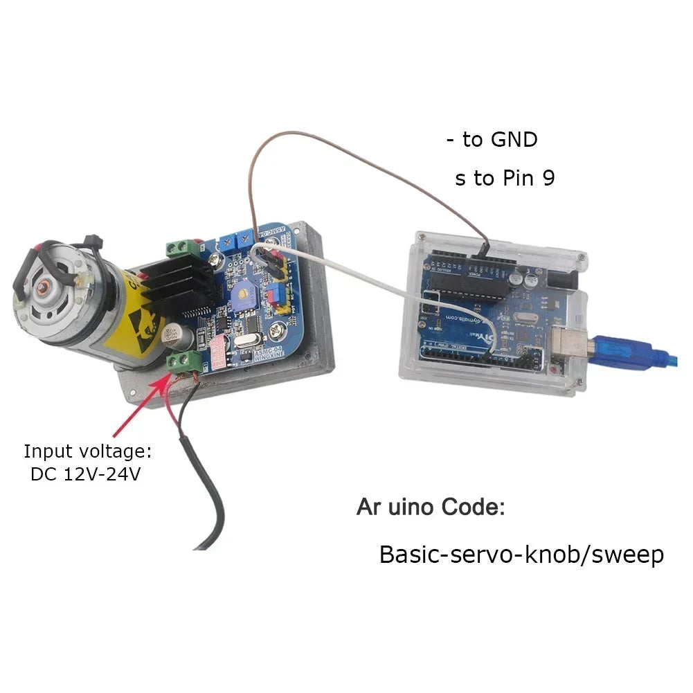 High Torque Servo ASMC-05A 110kg.cm /ASMC-05B 180kg.cm Robot Servo Motor Replace ASMC-04A ASMC-04AB / Arm Plate / PCB Controller