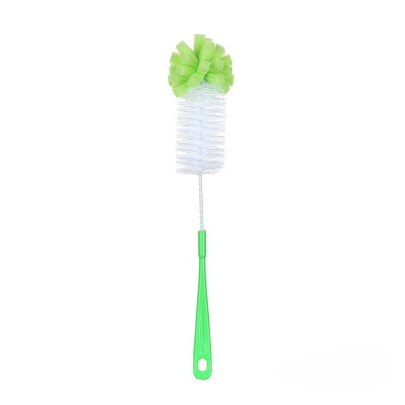 Long Handle Cleaning Brush Bottle Cleaning Brush Baby Bottle Brush Sponge Rotating Washing For Narrow Neck Bottle Clean Tools