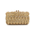 Student Graduation Party Prom Day Clutches Minaudiere Women Luxury Handbag Wedding Gold Purses Bridesmaids Hasp Wallets