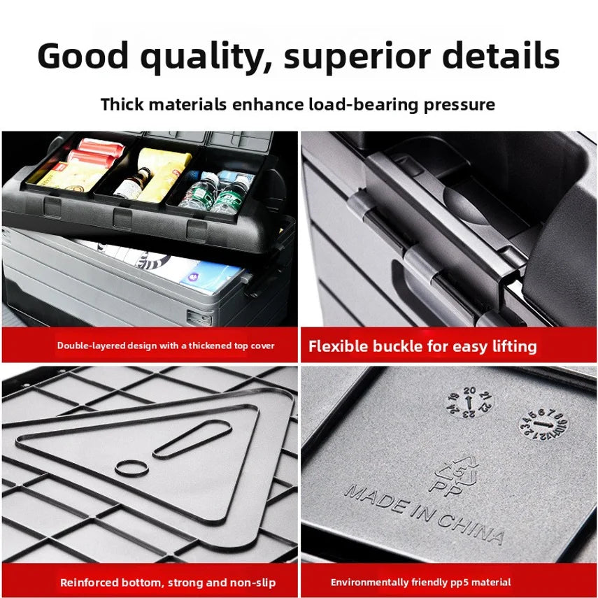 Cross-border Car Trunk Storage Box, Foldable Storage Box, Outdoor Camping Box, Household Storage And Organizing Box