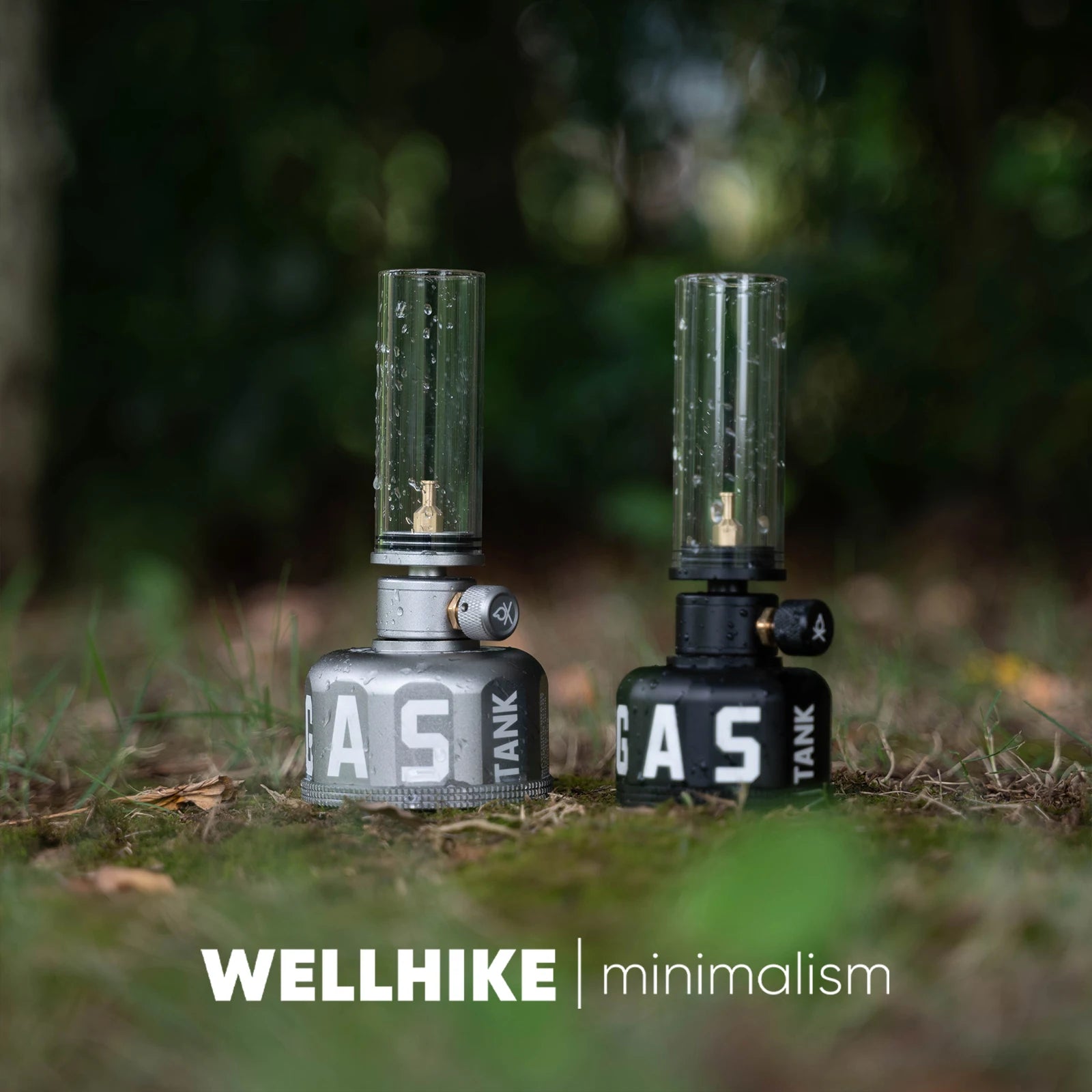 WELLHIKE Outdoor Starry Canister - Refillable Butane Gas Cartridge for Camping, Candlelight Ambiance Tent Glow