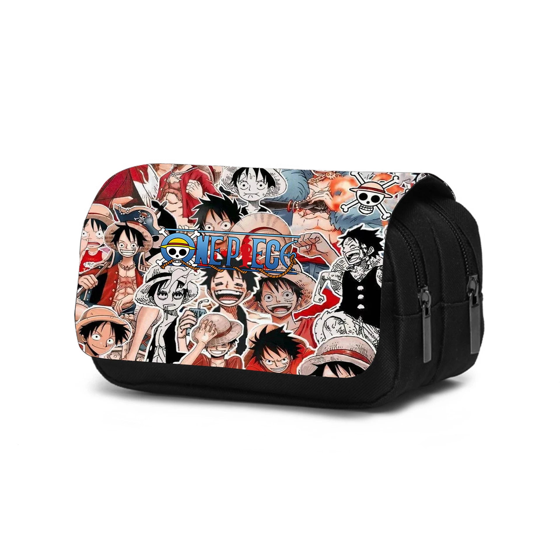 ONE PIECE Monkey D. Luffy Pencil Case Large Capacity Stationery Organizer Bag for Men, Women and Students Pen Bag Best Gift