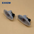 2X White Front Side Marker Lamp for Mitsubishi Outlander Pajero Montero Sport Challenger Nativa Lancer Galant Eclipse MR522027