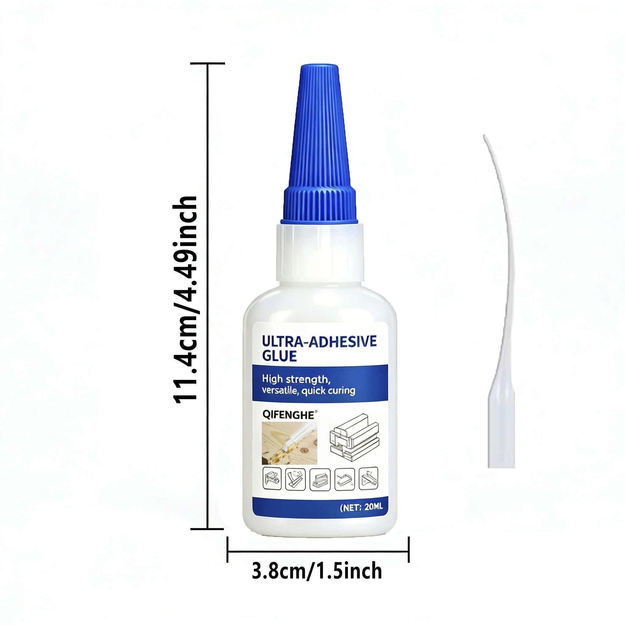 Strong, highly adhesive glue, metal adhesive, plastic adhesive. Suitable for bonding wood, metal, shoes, and ceramics