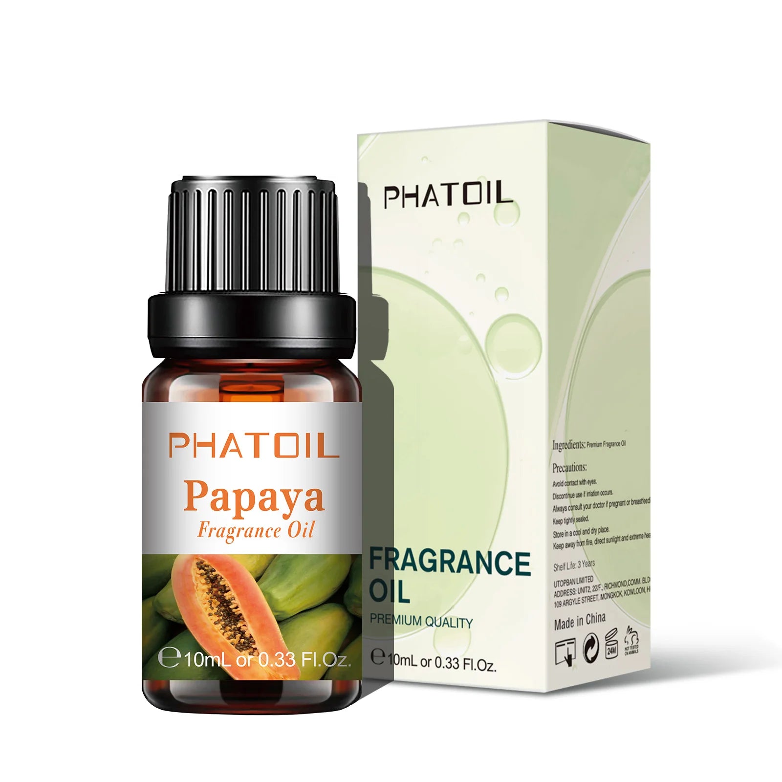 PHATOIL 1/2/6/10pcs 10ml Fruity Fragrance Oil For Aromatherapy Cherry Apple Strawberry Mango Coconut Lemon Fragrance Aroma Oils