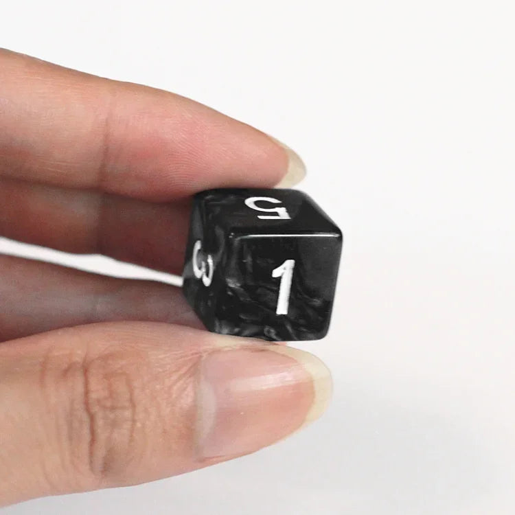 10 Pcs/set Digital Dice Funny Puzzle Game Accessory 16 Mm