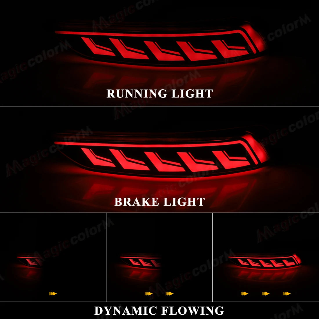 For Toyota Axio Corolla 2015-2018 Rear Bumper Reflector Lights For Lexus LS460 LS600hL 13-16 Brake Lamp 81910-50010 81920-50010