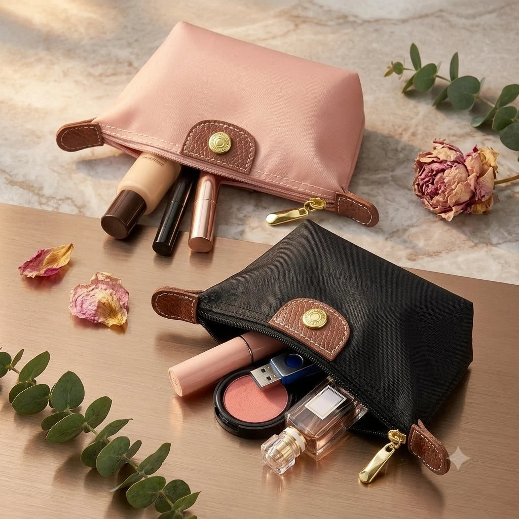 Mini Dumpling Coin Purse Fashion Nylon Makeup Bag Lightweight Portable Lipstick Earphone Storage Case Ins Style Women's Wallet