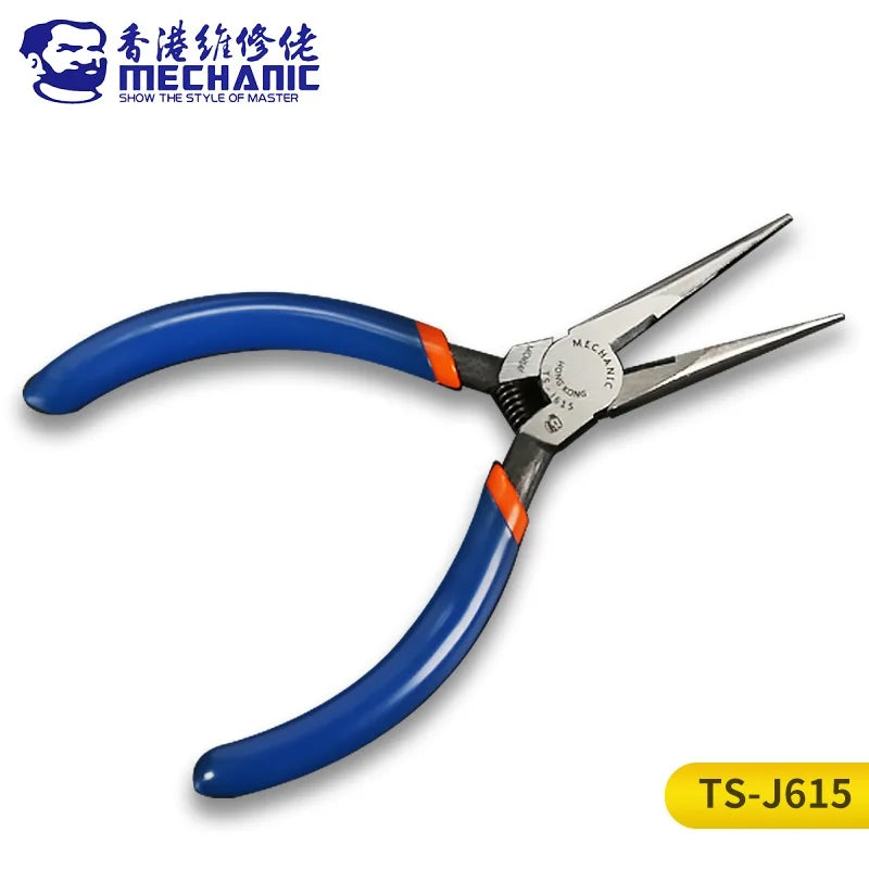 MECHANIC TS Series Diagonal Nose Industrial Grade Precision Pliers Wire Cutter Hardness Fly Wire Cutting Durable Repair Tools