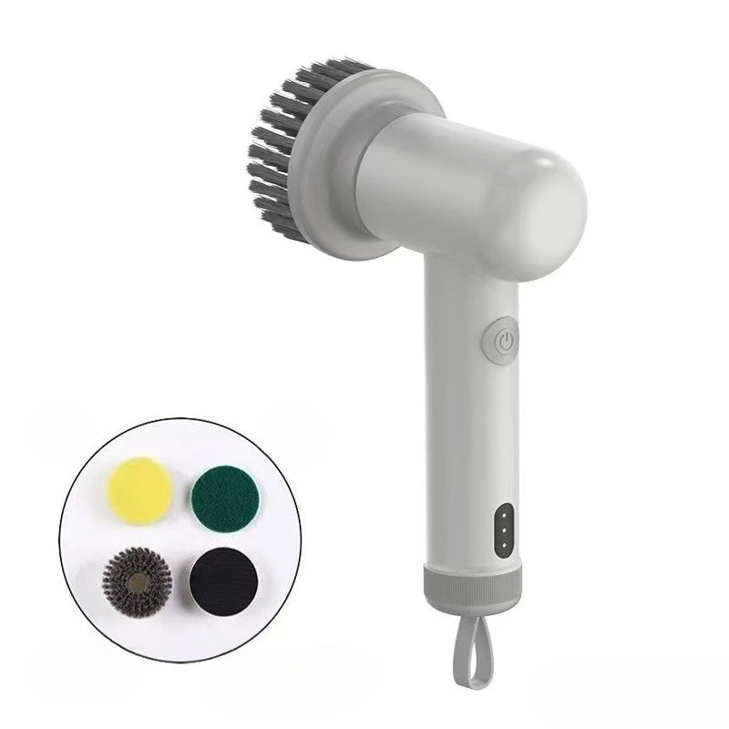 Electric Spin Scrubber, Power Cleaning Brush with 3 Replaceable Heads,Perfect for Bathrooms, Showers, Tile, Cars, Floor.