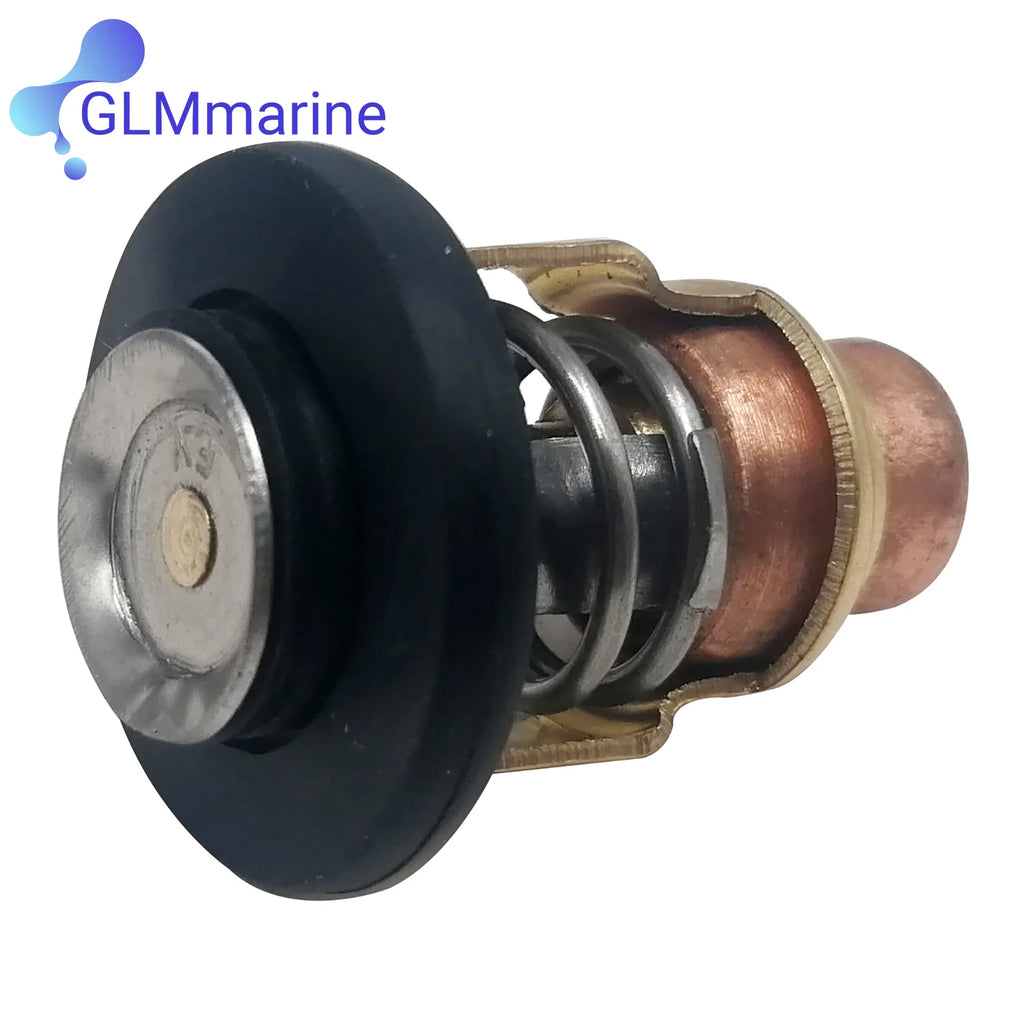 Thermostat Assy 6H3-12411 Compatible with Yamaha Marine 60HP 70HP P60 C60 E60 70E 70T Outboard Engine 6H3-12411-00 6H3-12411-10