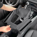 Only LHD! For Toyota RAV4 2019-2024 Car Accessories Silica Gel Gear Panel Storage Box Phone Holder Container Tray