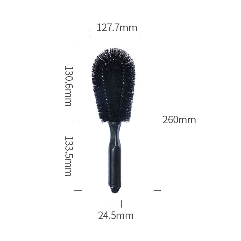 Car Wheel Brush Tire Cleaning Brushes Tools Car Rim Scrubber Cleaner Duster Handle Motorcycle Truck Wheels Car Detailing Brush