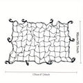 Elastic Cover Net with 8 Clip Outdoor Trolley Camping Wagon Luggage Net Elasticity Rope Cart Cover Car Storage Nets