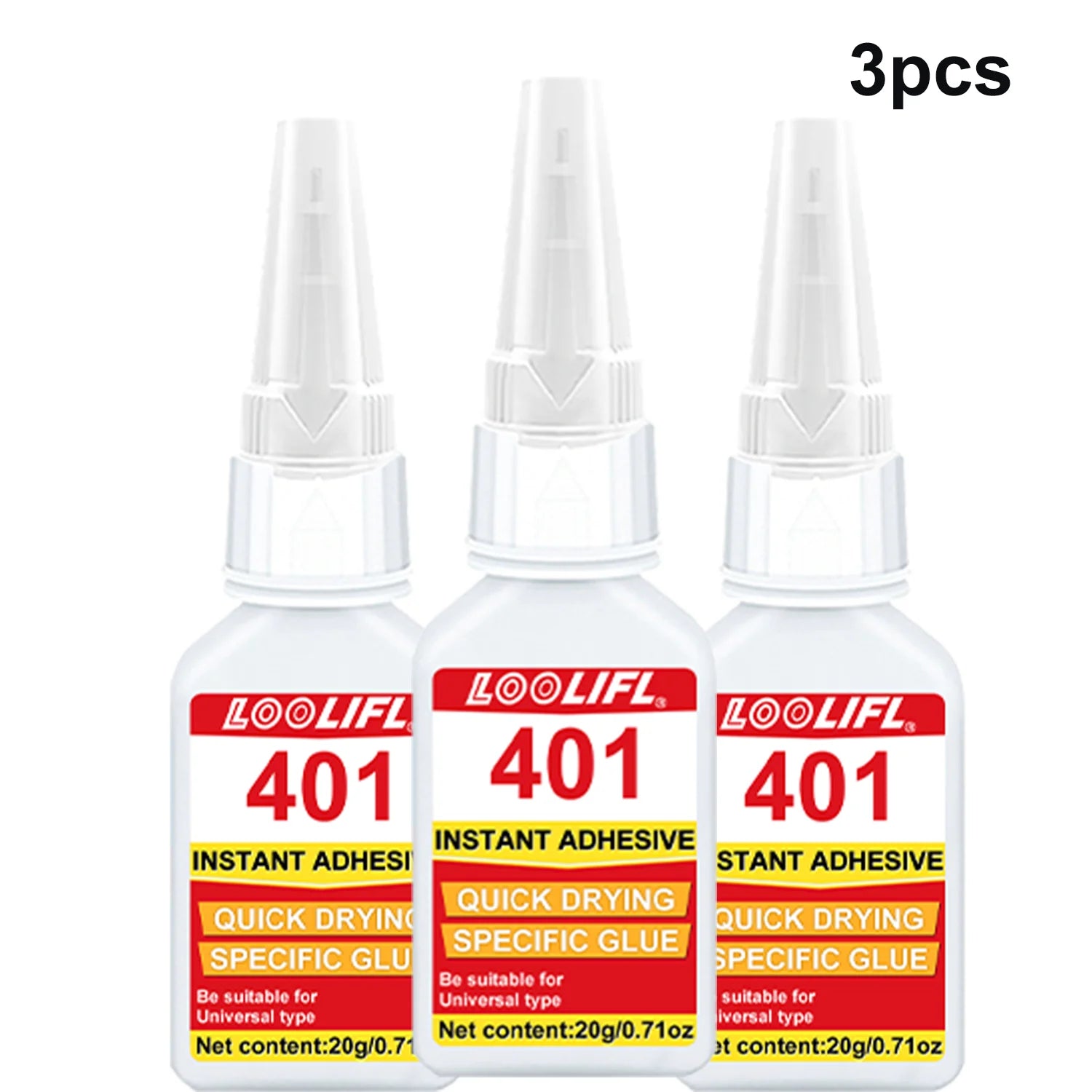 Loolifl-3-Pack Strong Shoe Repair Glue, Super Universal Waterproof Adhesive for Professional Shoemakers, Fast-Drying and Wear-Resistant