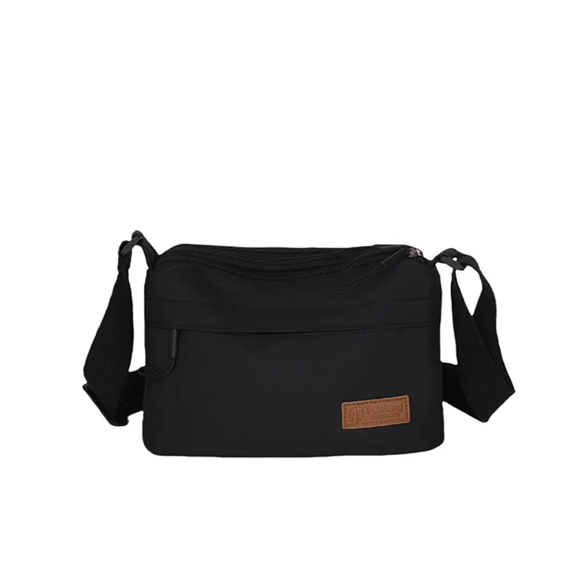 Fashion Multi Pocket Single Shoulder Bag Reusable Simple Versatile Messenger Bags Large Capacity Tote Bags for Women