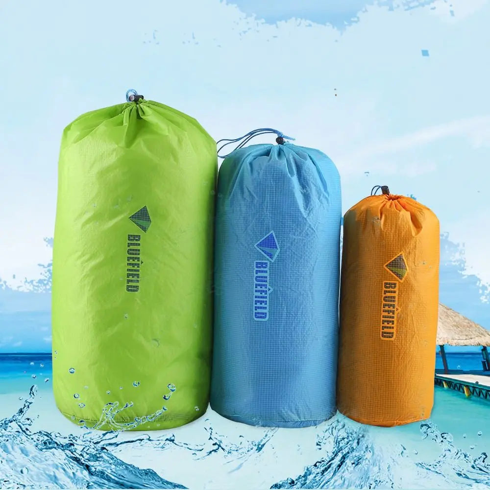 Cord Bag Outdoor Dry Bag Ultralight Convenient Waterproof Storage Pouches Nylon Storage Pack Travel Drawstring Bag Swimming