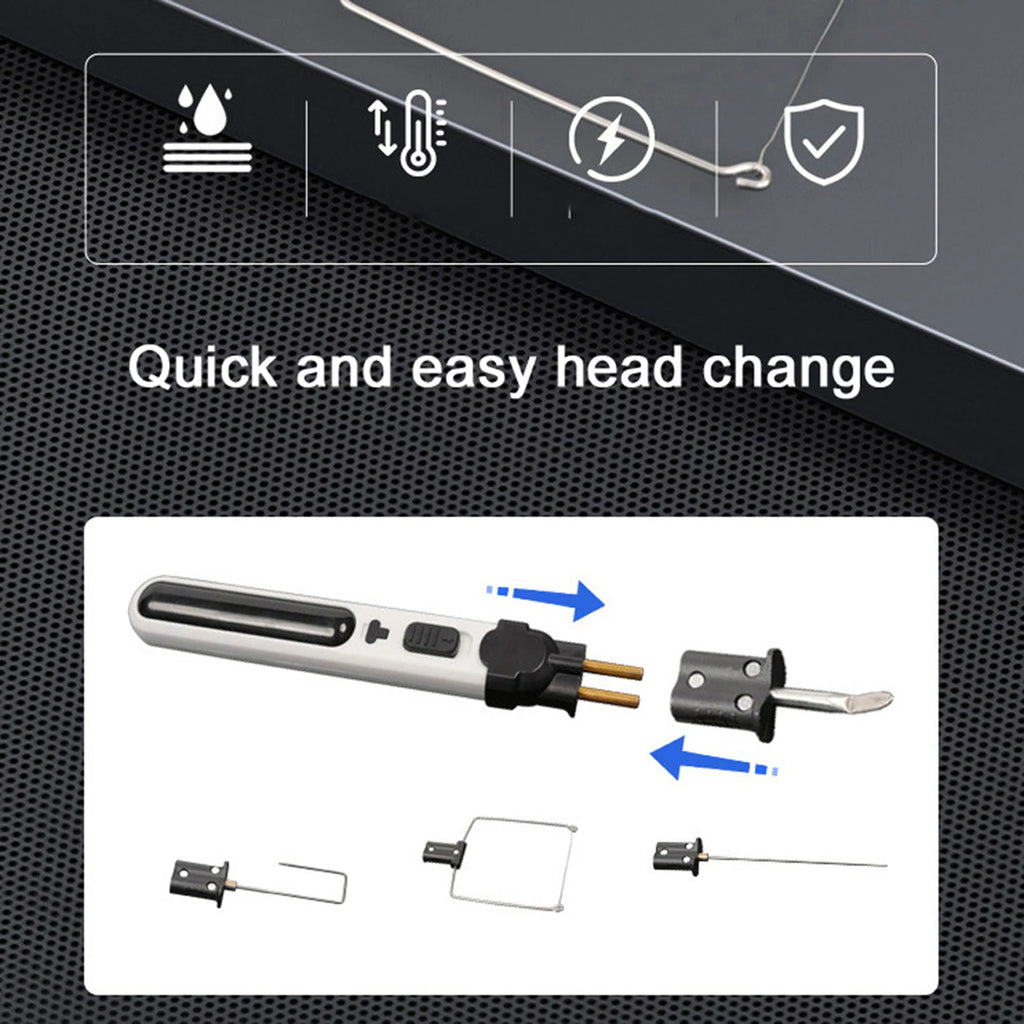 Portable Cordless Foam Cutter Hot Wire Foam Cutter Pen Styrofoam Cutting Tools Kit Electronic Soldering Kit