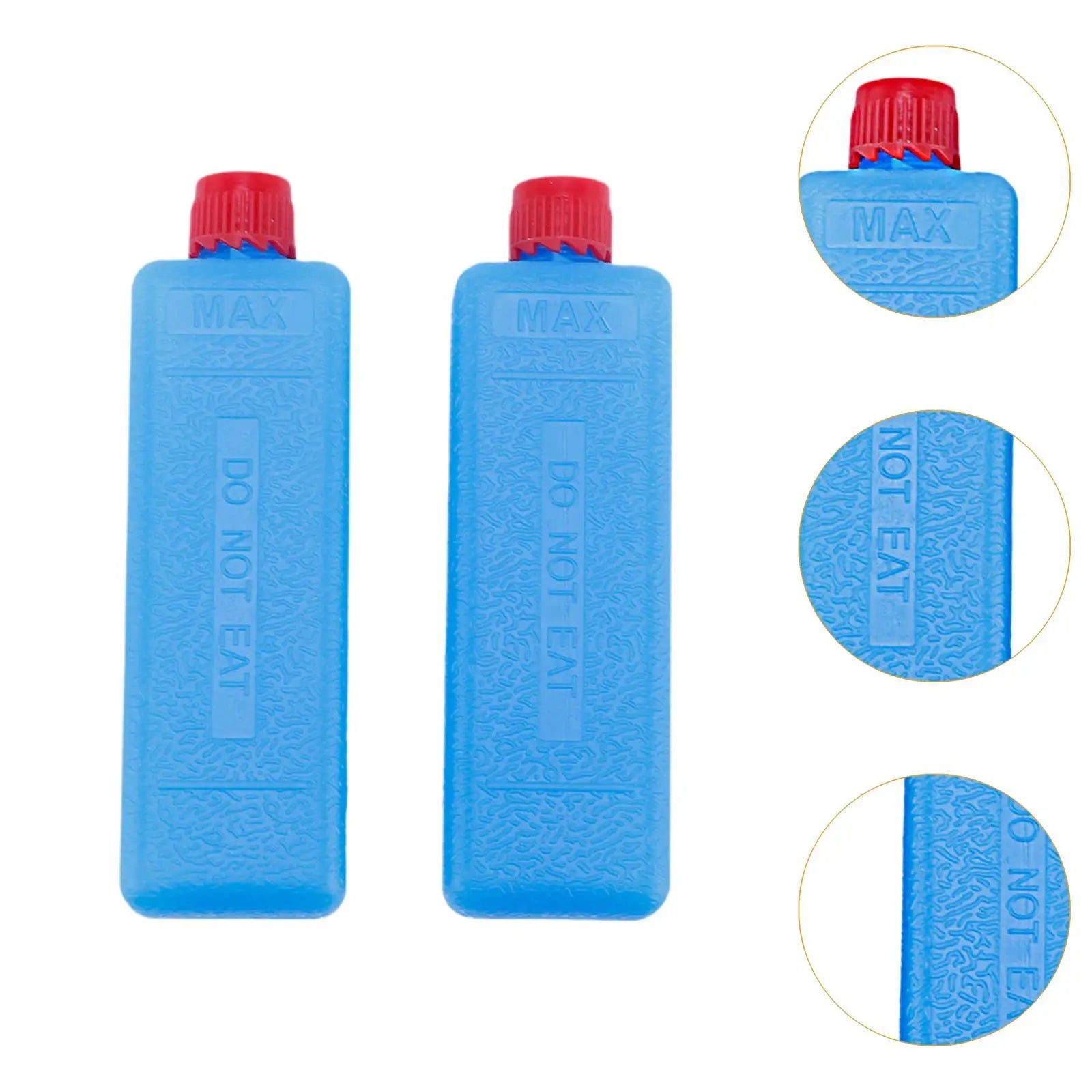 6x Ice Blocks Sturdy PETG for Cool Bag Ice Pack for Beach Picnics Home